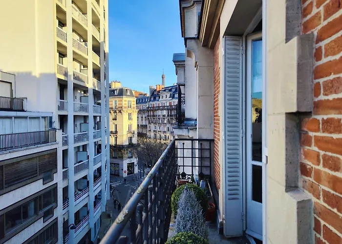 16 In Quiet Residential District Apartman Párizs